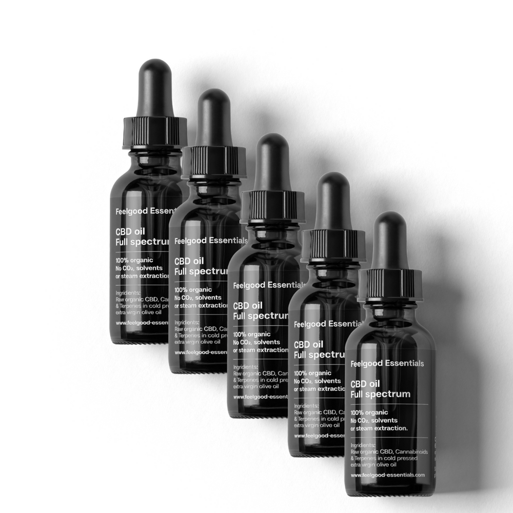 Organic CBG Oil | 5 x 10ml Bottle | 55% Discount